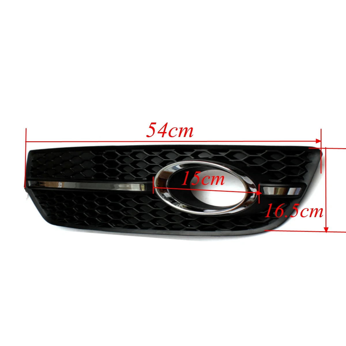 Пара хромированных противотуманных фар крышка S LINE Style Grill для VW Audi Q5 2009 2010 2011