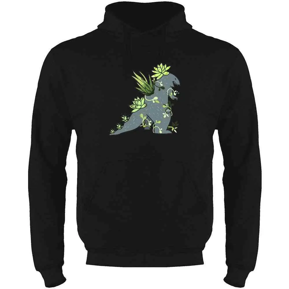 Plantzilla Succulent Kaiju Забавный монстр растения Толстовка толстовки для мужчин женщин толстовка
