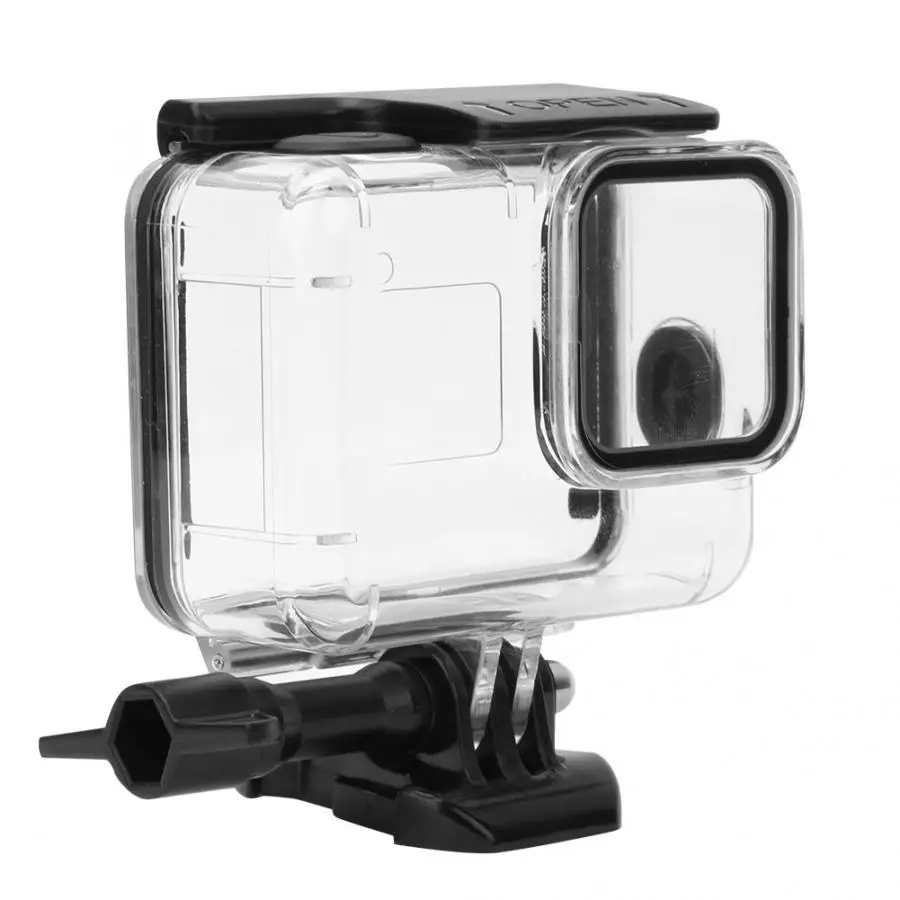 60 м подводный водонепроницаемый чехол для Gopro hero8 мягкая Кнопка ударопрочный чехол для дайвинга защитный чехол для Gopro hero8
