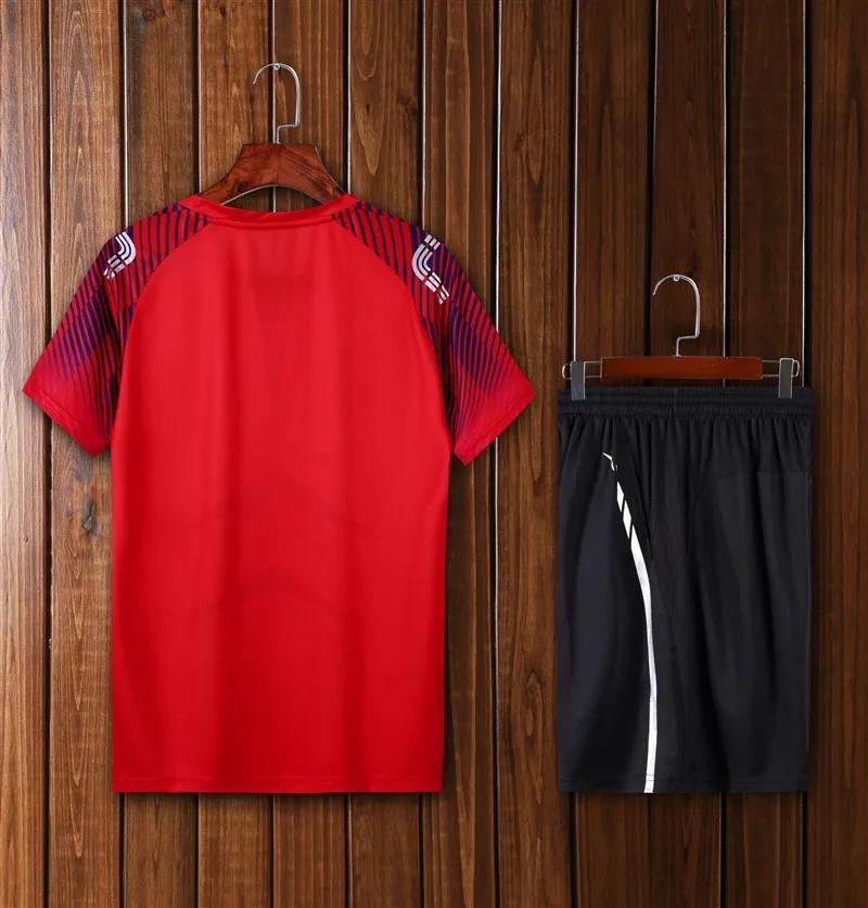 HOWE AO, быстросохнущие мужские спортивные костюмы для бега, баскетбола, футбола, тренировочные костюмы, Джерси, летняя спортивная одежда для фитнеса