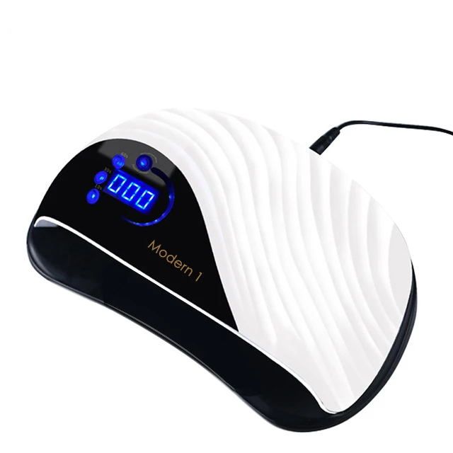 

120W UV LED Gel Nail Lamp Two Hands Nail Dryer for Drying All Gel Polish Sensor Sun Led Light Nail Art Manicure Tools EU Plug