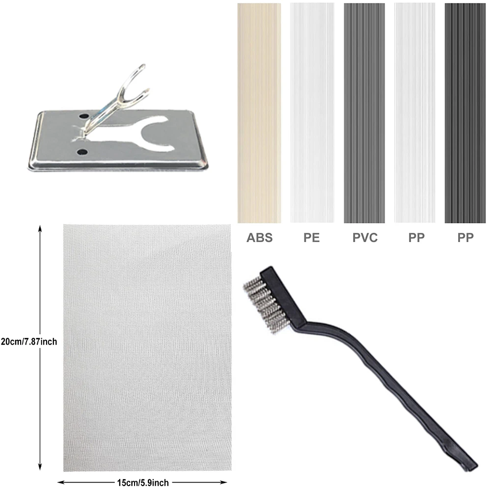 Plastic Repair Gun Car Bumper Repair Plastic Welding Kit Hand-held Plastic Welding Machine Plastic Sliding Iron Hot Stapler 6