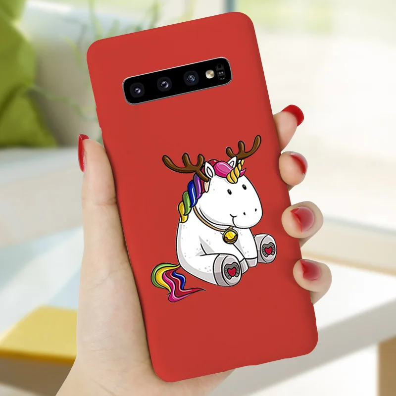 A7 Яркие Рождественские чехол s для samsung Galaxy S10 S9 S8 плюс S10e чехол J4 J6 J3 J5 J7 плюс Чехол Мягкий силиконовый чехол - Цвет: A7