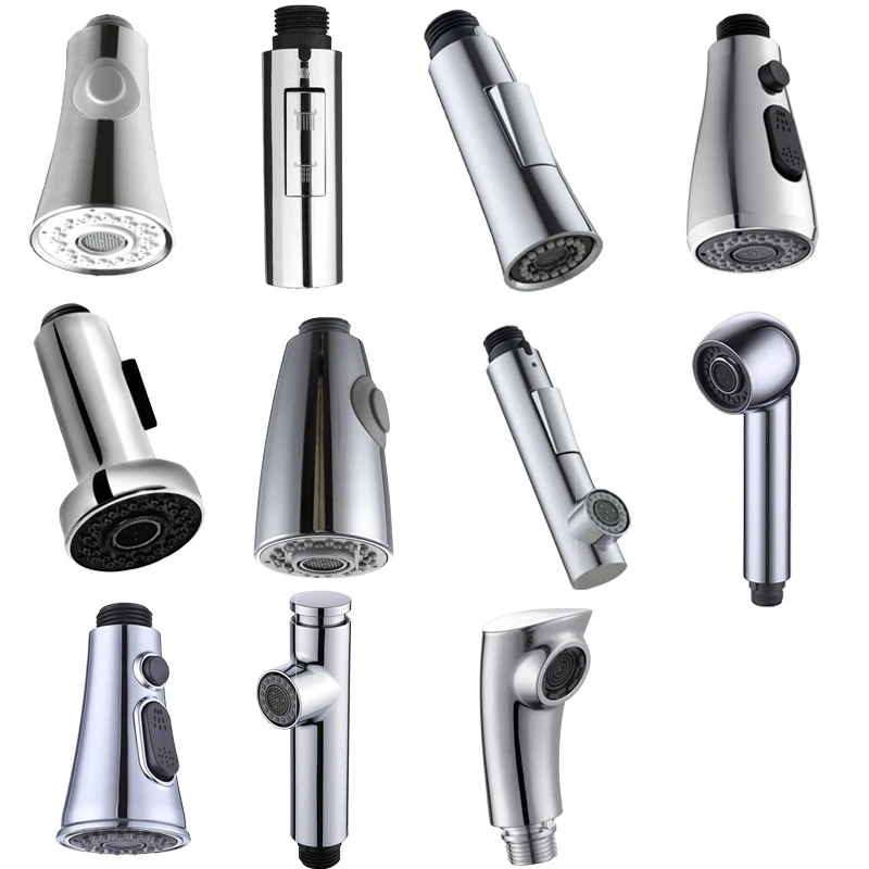 Grifo extraíble de cocina, pulverizador, boquilla de chapado, ahorro de agua, lavabo, ducha, cabezal de pulverización, filtro de grifo