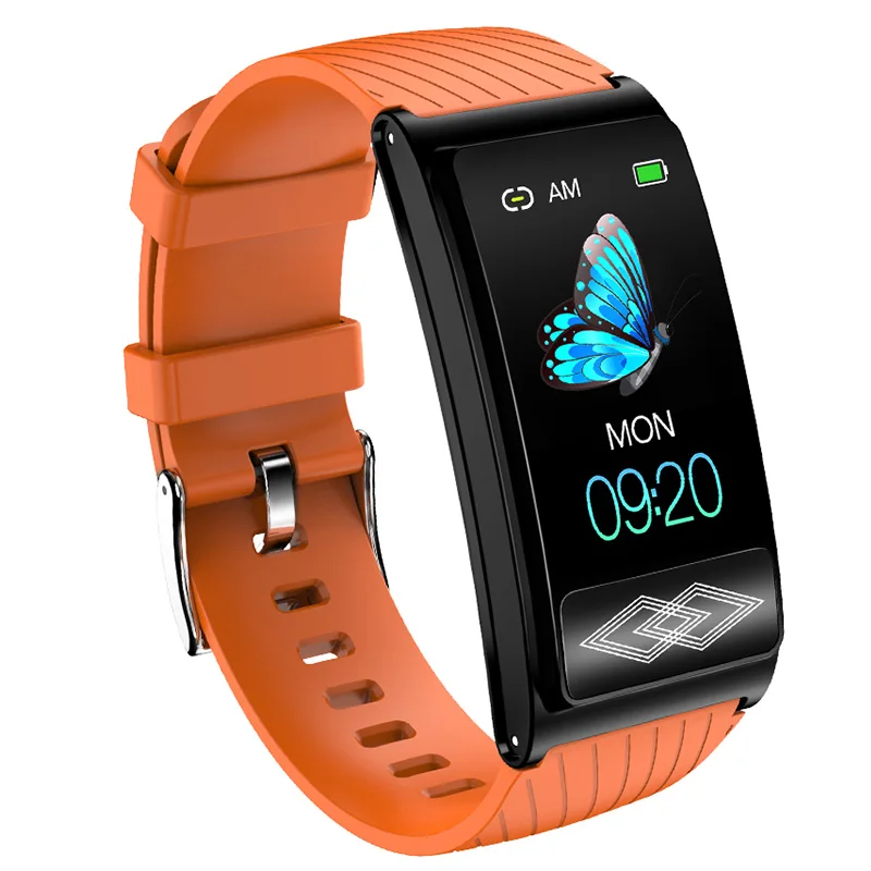 P10 Sport Smart Bracelet Blood Pressure Oxygen Heart Rate Monitor ECG Band Activity Tracker Waterproof HRV Healthy Index