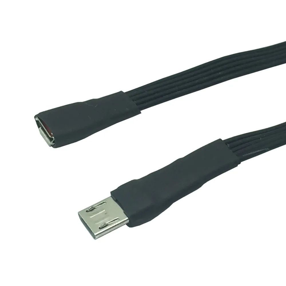 Кабель удлинитель для синхронизации данных с микро USB 5pin|Компьютерные кабели и