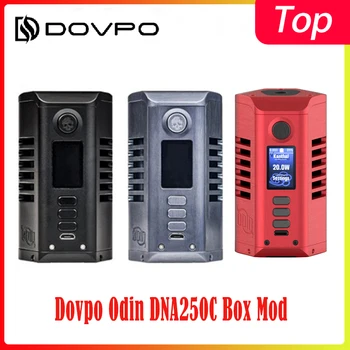 

New design Dovpo Odin DNA250C Box Mod powered by dual 21700 batteries fit Atomizer 510 Thread vape tank E-cig Mod