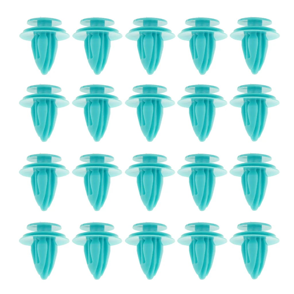 20x Green Trim Panel Retainer Clip Fasterner for Toyota Sienna