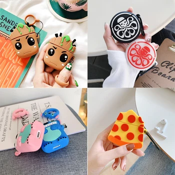 

Cartoon Coque For AirPods Case Cute Fashion Silicone Etui Cover Funda For Air pods 1 2 Case Funda For Airpod 2 1 Cover Capa