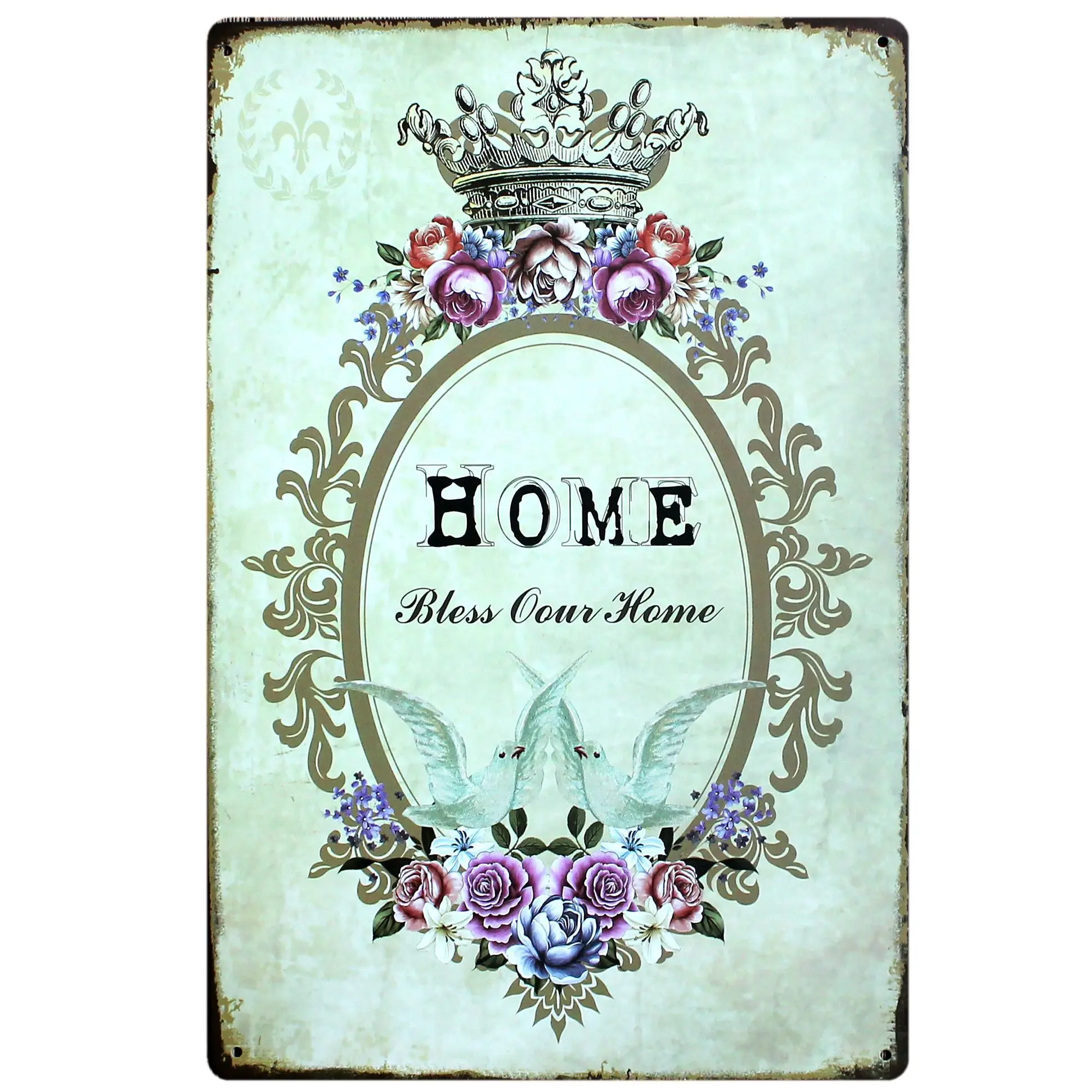 SP0922 Home Sweet Home Tin Sign Deco 