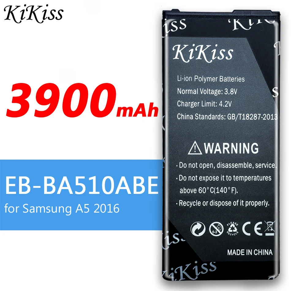 Для Samsung A510 аккумулятор для Galaxy A5 2016 A510F A5100 A510M A510FD A510K A510S EB-BA510ABE 3900 мАч | Мобильные
