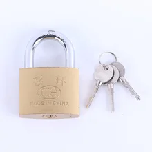 Shan huan напечатанный толстый крестообразный Замок Имитация медного замка для ящика многофункциональная головка замка домашний маленький замок