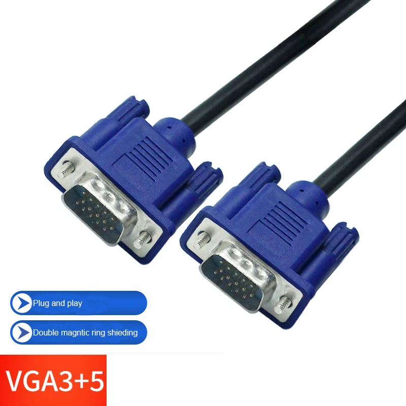 CableVGAparaMonitordeordenadorCableHDblindadodeextensindev