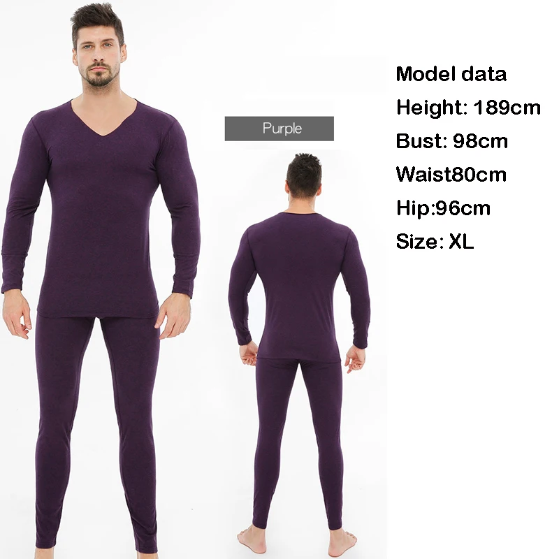 Winter long johns thermal underwear set for men warm thermo lingerie men's compression underwear warm underpants undershirt