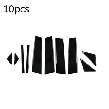 

Black Center Pillar Cover For Mazda3 Axela M3 2014-2018 Window Kit Trim