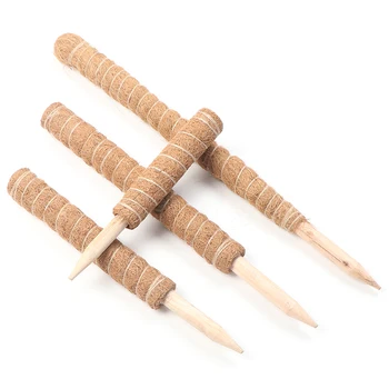

Coir Pole Extension Coconut Climbing Plants Stick Maintain Moisture Garden Frame