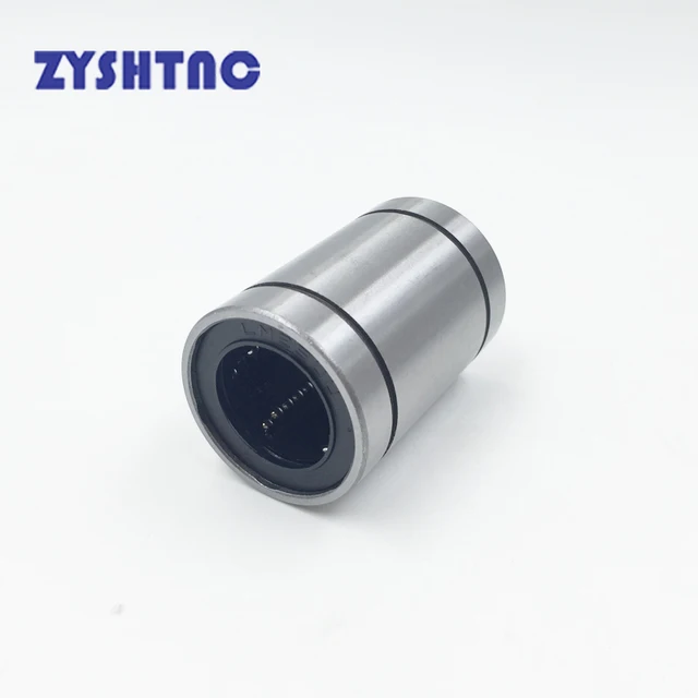 10ชิ้น LM8UU LM16UU LM10UU LM6UU LM12UU LM8SUU LM20UU LM25UU มม. แบริ่ง CNC เชิงเส้นสำหรับแท่งซับรางอะไหล่เฮลิคอปเตอร์บังคับเชิงเส้น 1