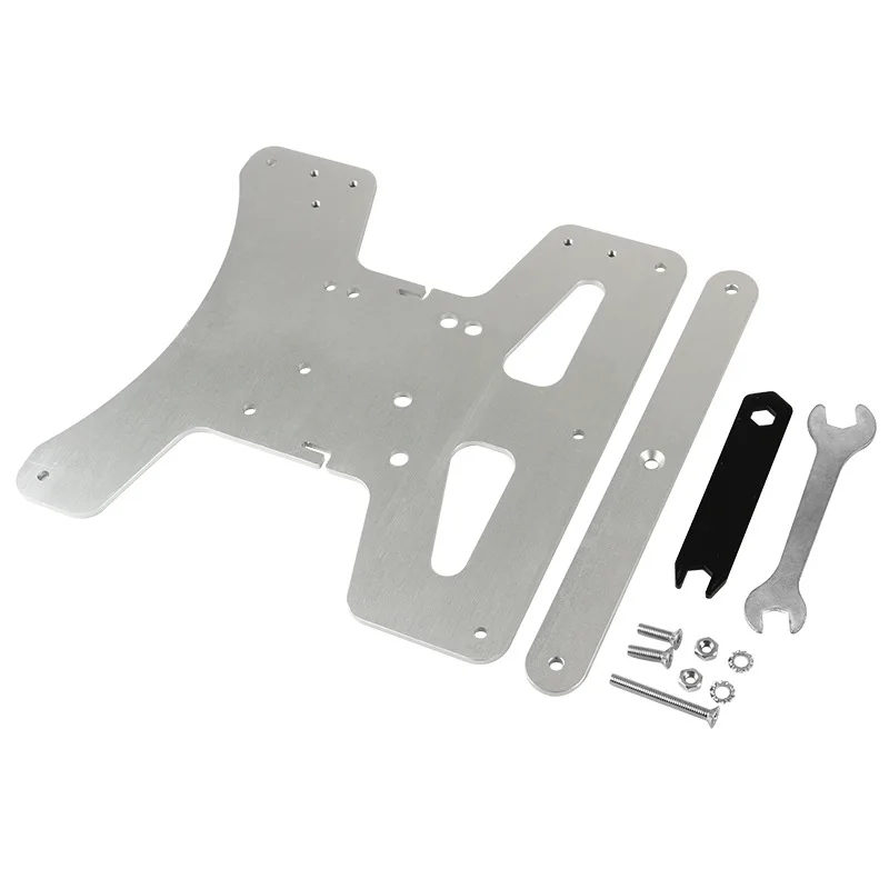 

1set Upgrading Ender 3 Ender-3 Pro Ender-3S Aluminum Y-Carriage Plate Kit 3-Point Leveling Heated Bed Supports