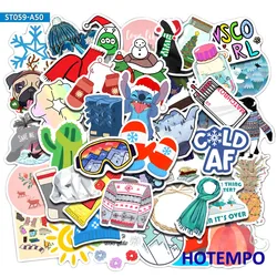 Étiquette autocollante Totem, joli dessin animé, Kawaii, pour journal intime, cadeau pour enfant, Scrapbooking sur téléphone, collection hiver 