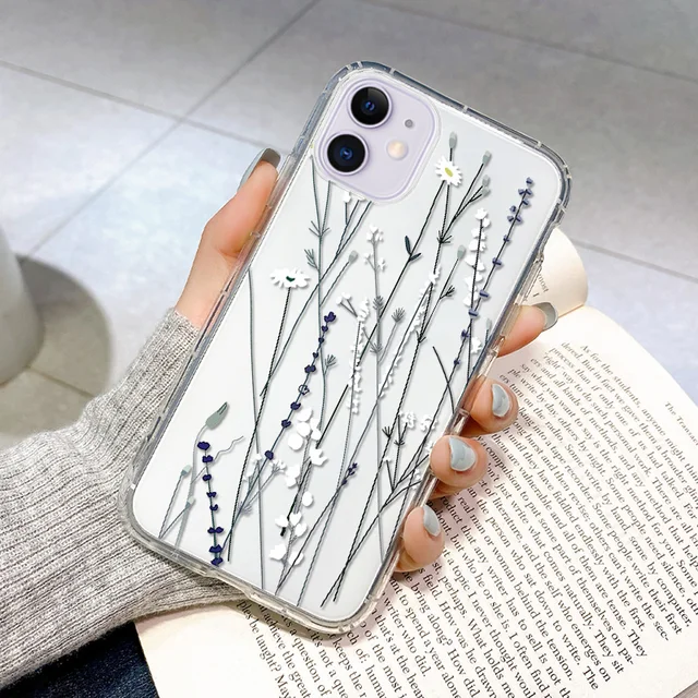 Case For iPhone 11 Cases Silicon TPU Funda For iPhone 11 Pro 12 13 Pro Max 12  13 Mini X XS XR 7 8 Plus 6 6S Plus SE 2020 Cover O134