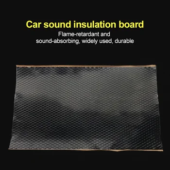 

Car Sound Insulation Shockproof Plate Environmentally Tasteless Pure Butyl Rubber Damping Plate Shock Pad Car Stickers For Auto