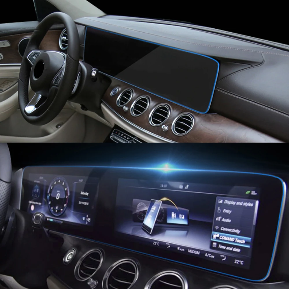 Для Mercedes Benz E Class W213- автомобильный навигационный экран монитор Защитная пленка накладка наклейка аксессуары