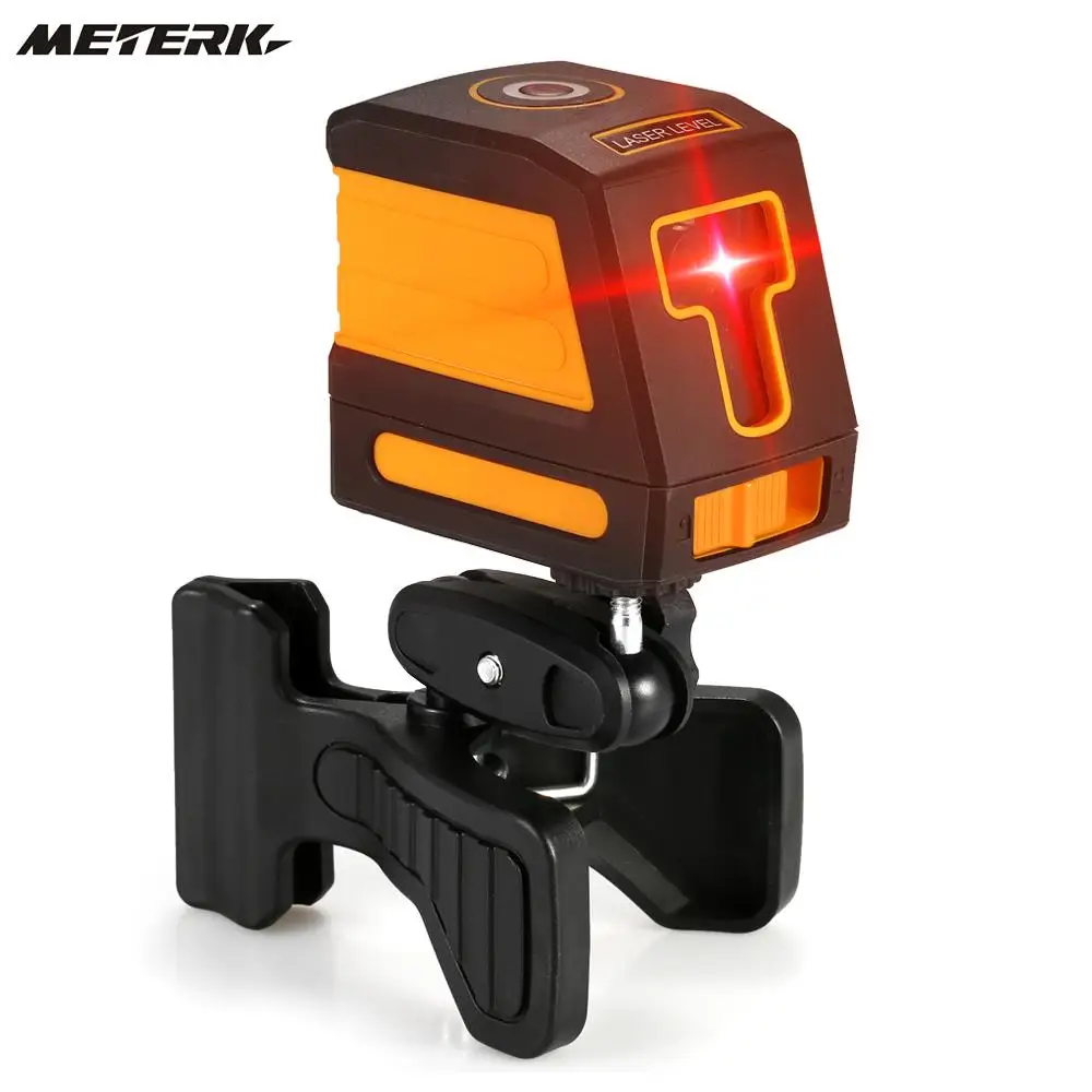 

Self-Leveling 2 Lines Red Laser Level Professional Horizontal Cross Line Leveling Laser Level Kit with Selectable Laser Lines