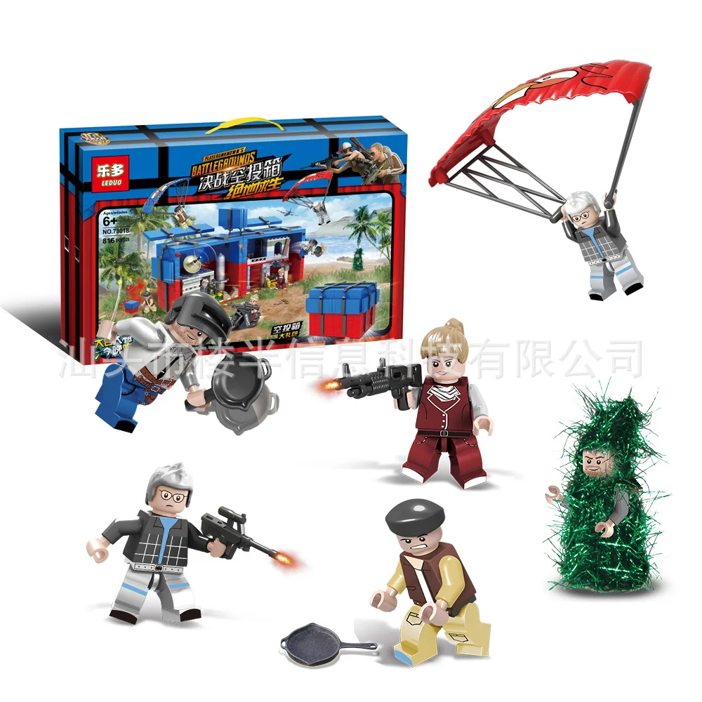 

Le 78018 Jedi Survival Airdrop Crates Chicken Building Blocks Educational Assembled Small Particles ENLIGHTEN Building Blocks To