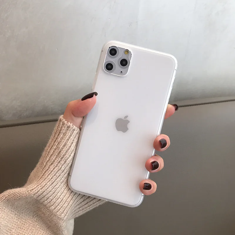 200Pcs/Lot 0.3MM Thin Frosted Soft PP Phone Cases