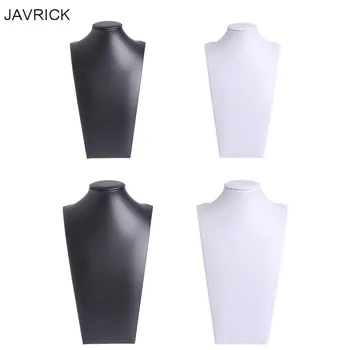 

PU Leather Neck Props Jewelry Necklace Pendant Neck Model Display Stand Holder