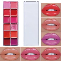 12 Colors Women Moisturizing Long Lasting Lip Gloss Palette Girls Nude Cosmetic Makeup Lip Tools Lipstick Female 1