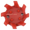 14pcs Golf Shoe Spikes Pins 1/4 Turn Fast Twist Replacement Shoe Spikes Golf Practice Accessories Training Aids Tri-Lok System  5