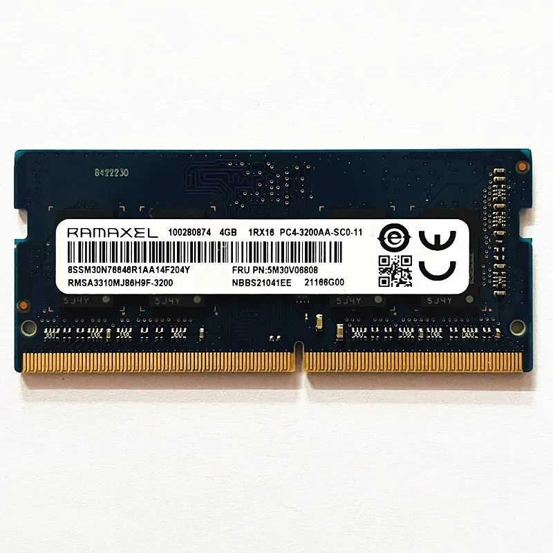 RAMAXEL DDR4 3200MHz 4GB Laptop Memory SODIMM 260PIN 1.2V 4GB