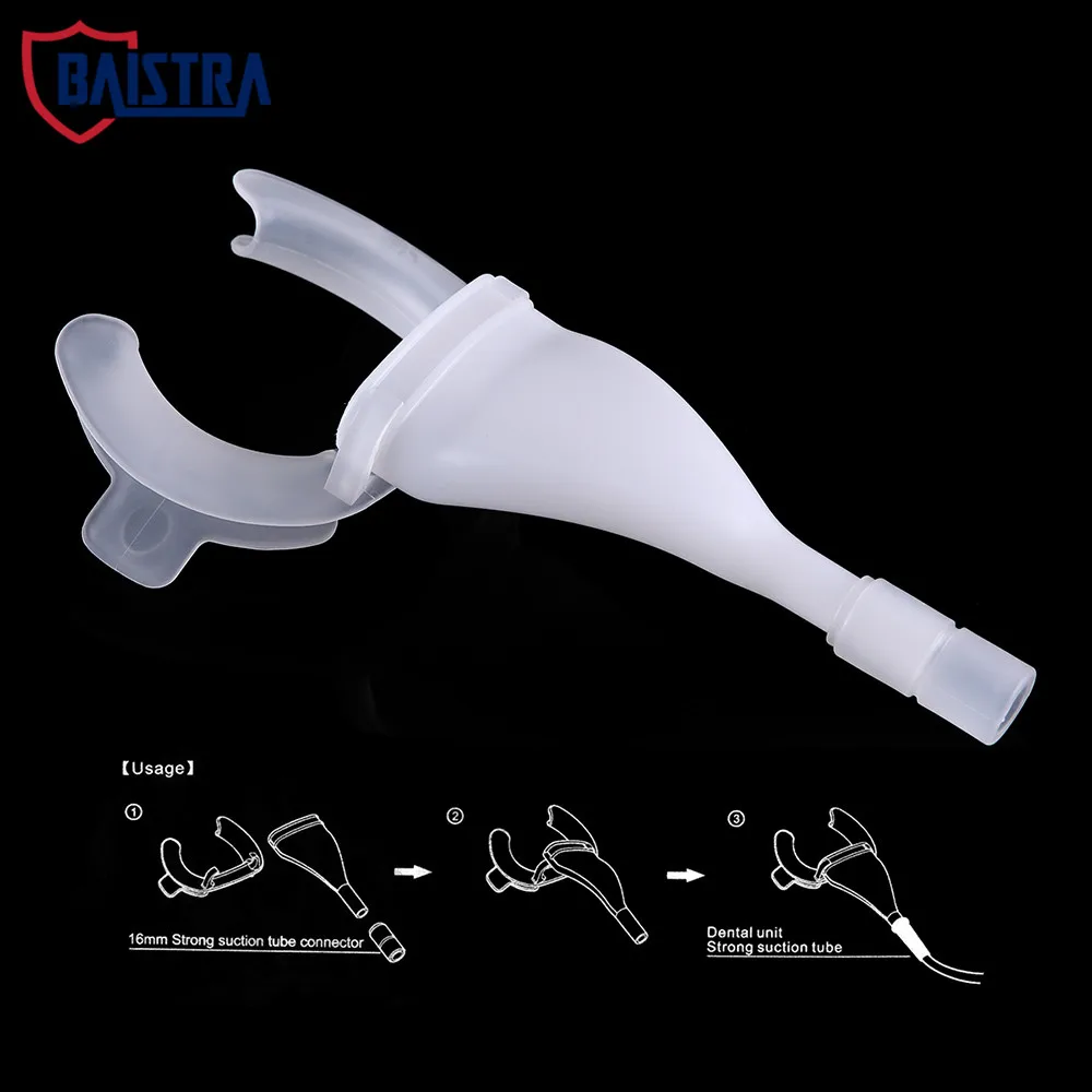 Dental Cheek Lip Retractor Oral Suction Mouth Opener