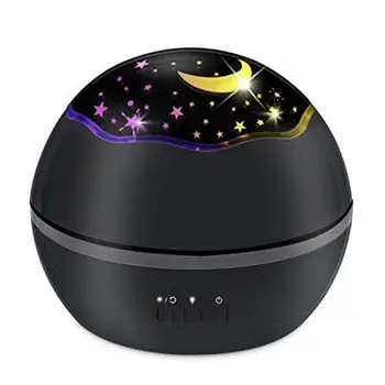 

LED Galaxy Night Light Star Projector Bedroom Decor Romantic Starry Decorative LED Night Lamp For Kids USB power Dropship