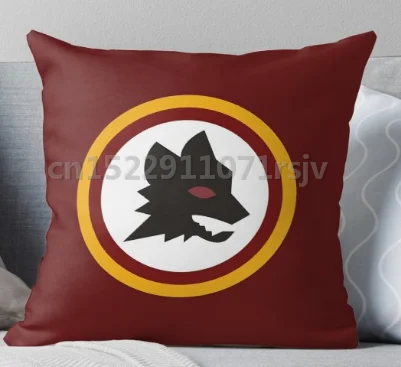 photo color AS Roma чехол для подушки/чехол для подушки, брендовый чехол для подушки из хлопка, чехол для подушки 45X45 см, 55X55 см(двусторонний - Color: photo color