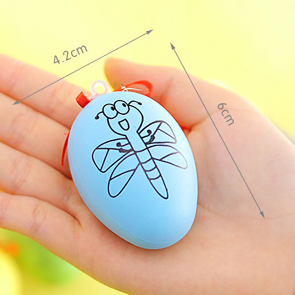 low cost  Funny Hand Painted Easter Eggs Pen DIY Painting Hanging Decor Kids Children Toy New