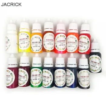 

15 Colors UV Resin Ultraviolet Curing Liquid Pigment Colorant Dye Jewelry Making