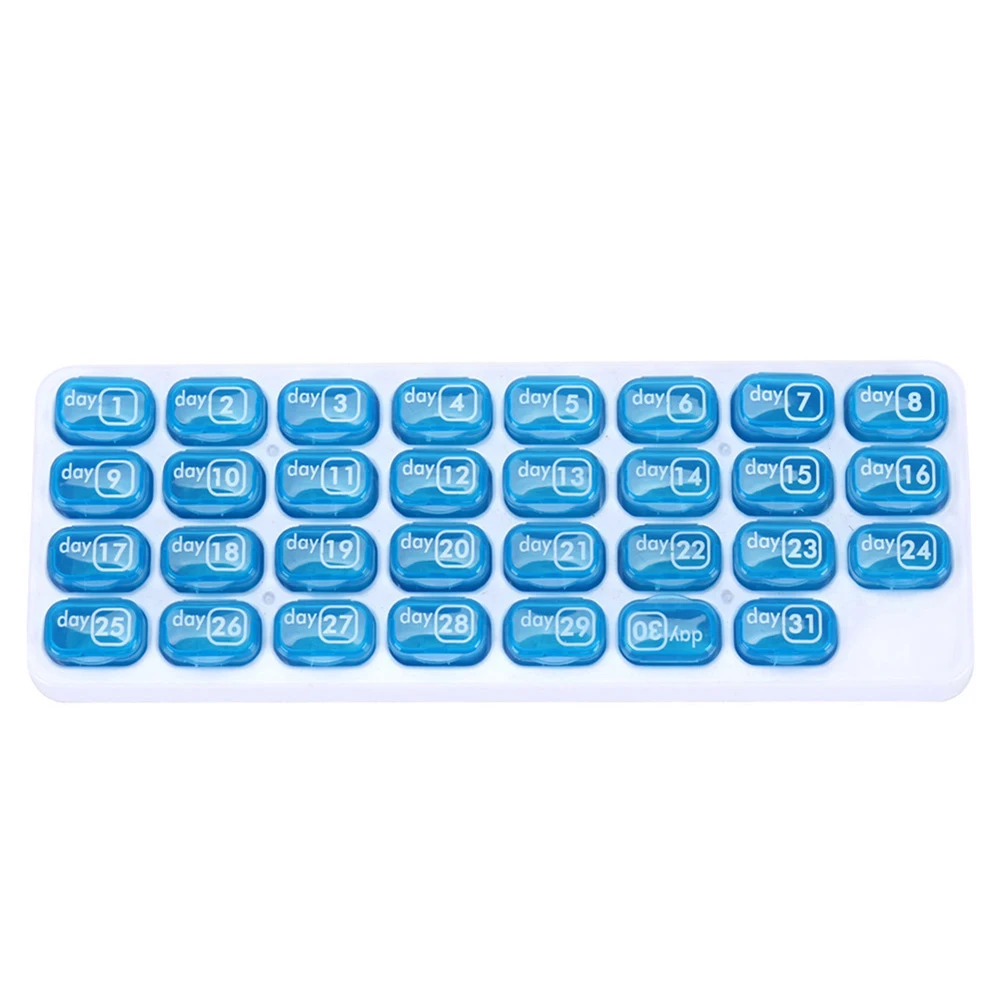 Joylife путешествия один месяц 31 сетка Pill Box чехол разветвитель Организатор медицина таблетки хранения Диспенсер контейнер