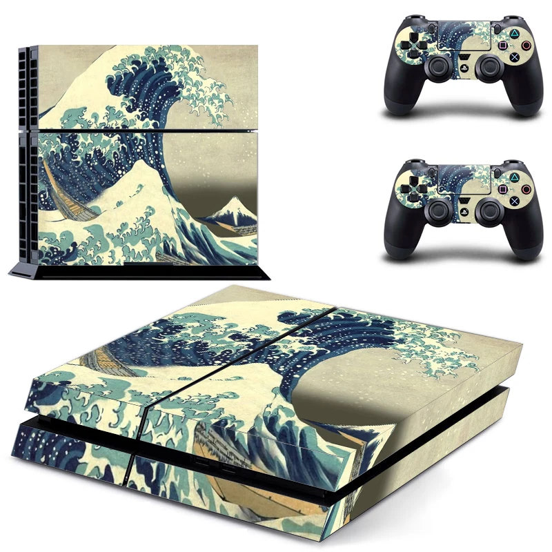 Galaxy из винила и кожи для PS4 Защитная Наклейка Playstation 4 консоли + 2 контроллера