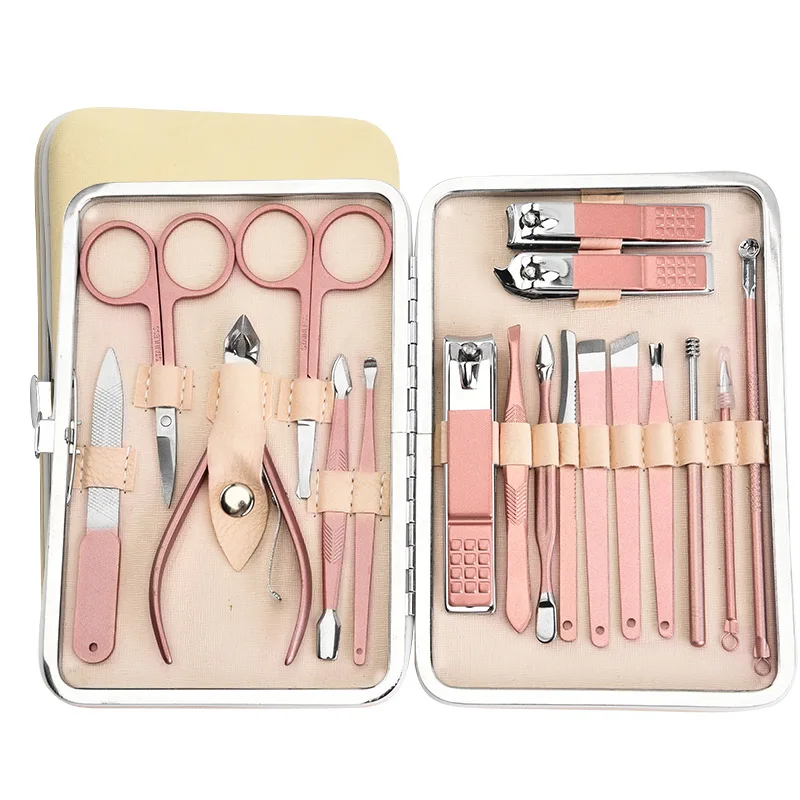 

Nail Clipper Set18 Piece Nail Clipper Set Nail Tool Set Customizable Logo