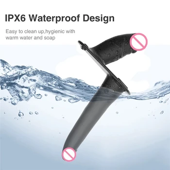 Double Penis Strapon Realistic Dildo For Adult Panties Ultra Elastic Harness Belt Strap On Big Dildo Vibrator Sex Toys For Woman 5