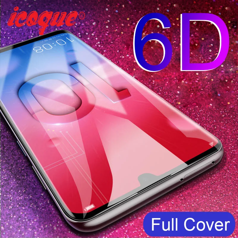 6D Tempered Glass for OPPO Reno Ace 2Z 2 Z 10x Zoom Realme X Lite X2 Pro XT C1 C2 U1 A1K A5S AX5s A7 K5 F9 Pro Screen Protector