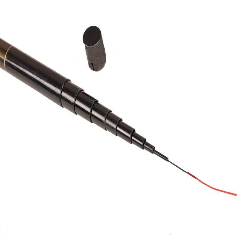 High Quality Telescopic Freshwater Fishing Rod2.7M-7.2M Strong Fiberglass Portable Fishing Rod Power Hand Pole For Carp Fishing (1)