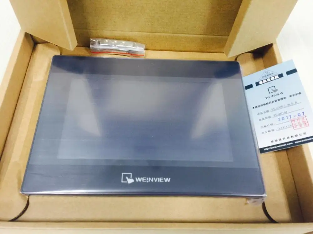 Оригинальный Новый 7 ''Weinview Weintek HMI дюймов 800*480 сенсорный экран оператора Панель