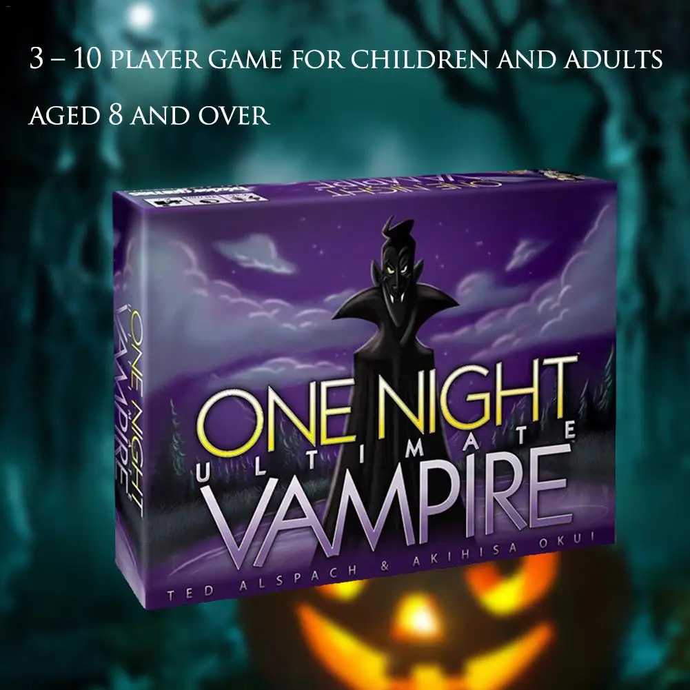 Полный английский One Night Ultimate вампиры таинственный Таро колода настольная игра карты взрыв Высокое качество 3-10 игроков игра