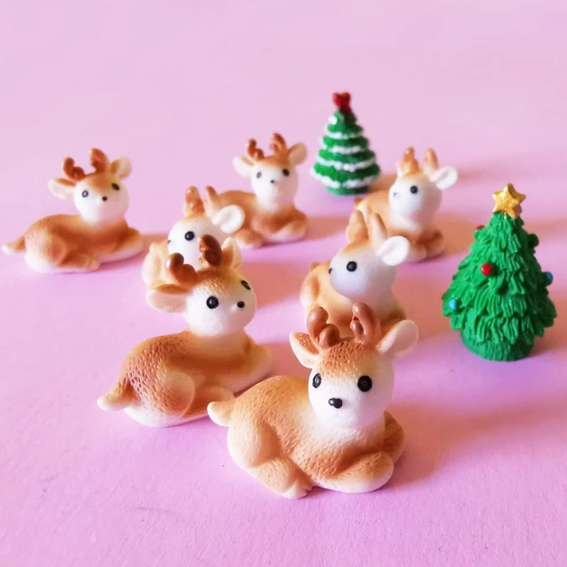10 шт. олень/миниатюрные/милые/Сказочный Садовый Гном/Террариум с мхом