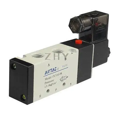 

4V310-08 AC220V Five Ports Two Position Pneumatic Solenoid Valve