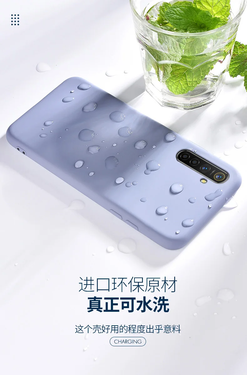 Для OPPO Realme X2 Pro Чехол с полной защитой для Realme X Lite X2 Pro Reno Z 2 чехол Ультратонкий ТПУ силиконовый мягкий чехол