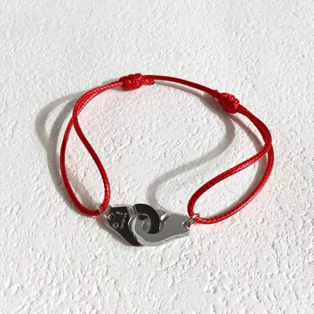 J. hangke, 20 цветов, регулируемый, homme, femme, bijoux, ювелирное изделие, 925 серебро, наручники, браслет для женщин, мужчин, веревка, роскошный бренд, браслеты - Окраска металла: Color 6